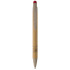 Długopis bambusowo-słomkowy Stylus Beżowy / czerwony LT87282-N5521 (4) thumbnail