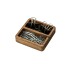 Organizer drewniany SMALL DOUBLE BOX drewniany - orzech BWD10035  thumbnail