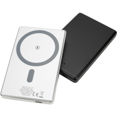 Power bank 5000 mAh z ładowarką indukcyjną Magsafe DONETSK Czarny 395803 (11)