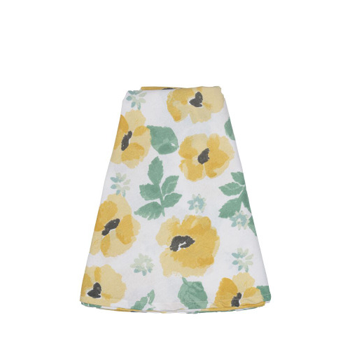 EDEN OBRUS OKRĄGŁY WOSKOWANY, Ż&Oacute;ŁTY MIX Żółty 5018602- 