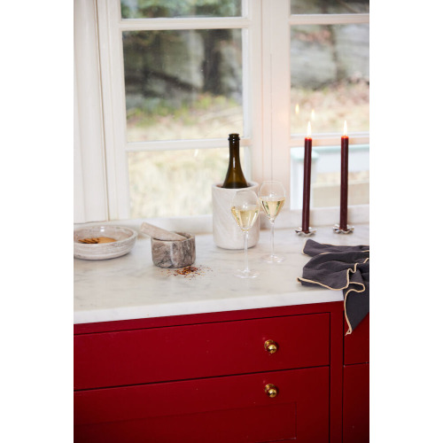 EDITH SERWETKI 2-PACK, SZARY Szary 5018558- (1)