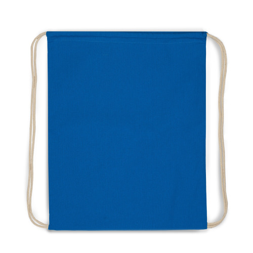 Worek plecak bawełniany OEKO-TEX® 35x45cm Niebieski LT95205-N0011 (1)