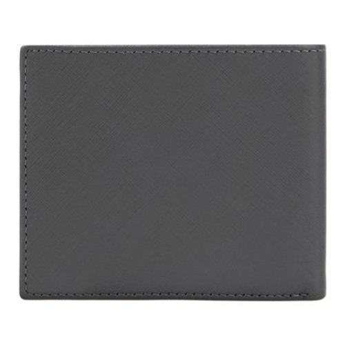 Portfel Double B Saffiano Black Szary HLM526H (2)