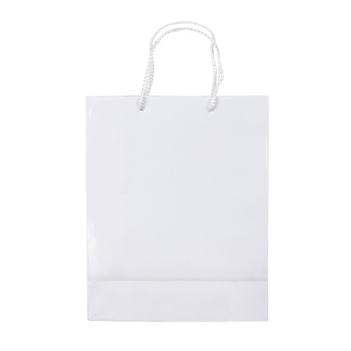 Papierowa torba średnia Biały LT91512-N0001 (1)