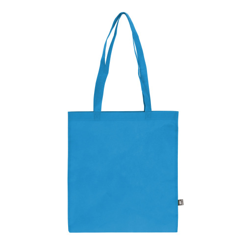R-PET Torba transportowa z długimi uchwytami z włókniny 38 x 42 cm 75 g/m² Niebieski LT91328-N0011 