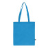R-PET Torba transportowa z długimi uchwytami z włókniny 38 x 42 cm 75 g/m² Niebieski LT91328-N0011  thumbnail