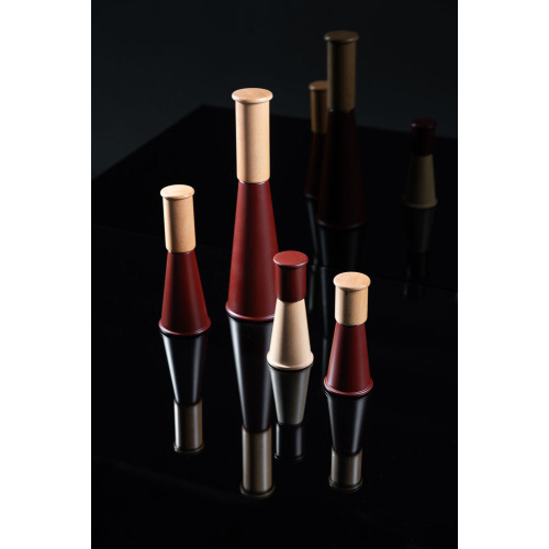 Młynek do soli i pieprzu Gurken, duży, ciemnoczerwony/brązowy Brązowy 5018626- (1)