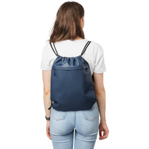 Worek ze sznurkiem RPET Niebieski