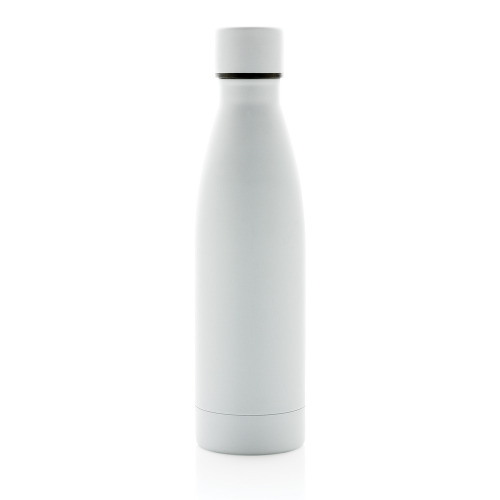 Butelka termiczna 500 ml, stal nierdzewna z recyklingu Biały P433.273 (1)