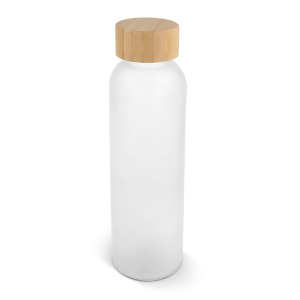 Butelka na wodę ze szkła i bambusa 500 ml