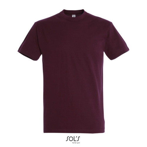 IMPERIAL Męski T-SHIRT 190g Burgundy S11500-BG-L 