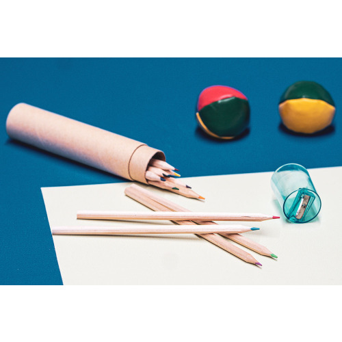 Kredki drewniane 12 kolorów MIA Brązowy 1182401 (5)