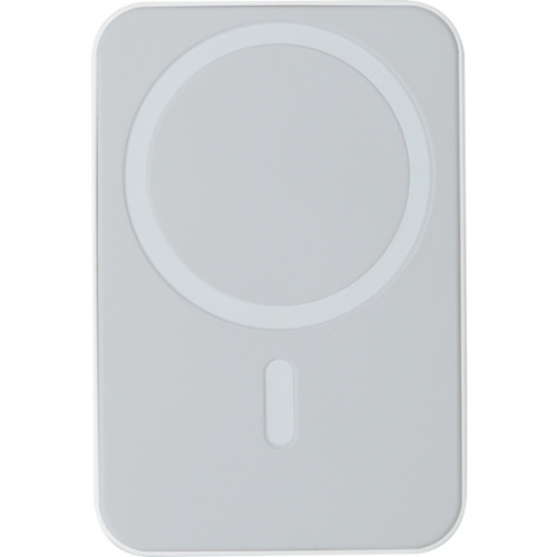 Power bank 5 000 mAh z ładowarką indukcyjną WELS Biały 436606 (1)