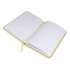 Notatnik A5 PU z kartkami papieru w kropki żółty LT92064-N0041 (3) thumbnail