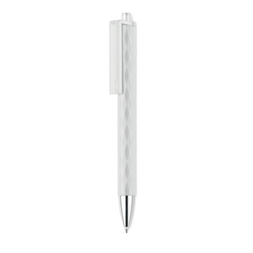 Plastikowy długopis biały MO9201-06 