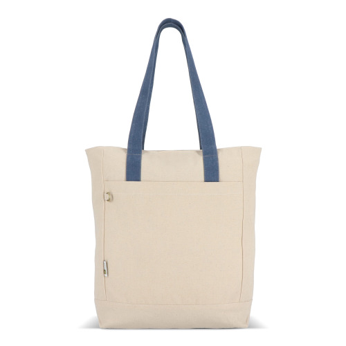 Torba Canvas InSideOut Reuuz 33 x 42 x 10 cm Ecru / niebieskoszary LT57116-N5465 (4)
