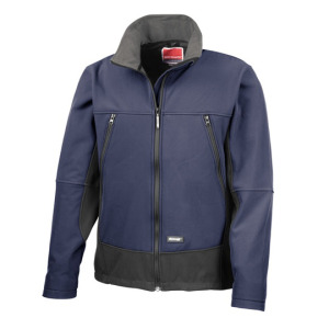 Kurtka Softshell Wodoszczelna - Red & Black