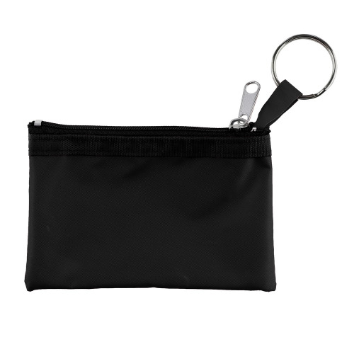 Etui na klucze, portmonetka, brelok do kluczy Czarny V2069-03 (1)