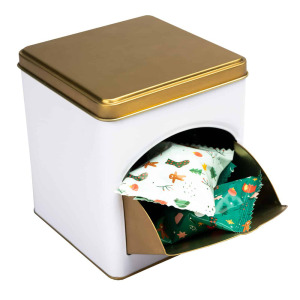 Słodycze Reklamowe W Metalowej Skrzyneczce