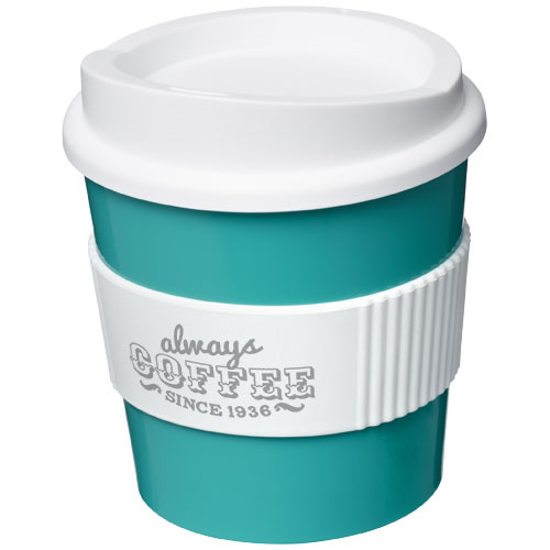 Kubek z serii Americano® Primo o pojemności 250 ml z uchwytem Błękitny 21001019 (1)