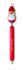 Długopis drewniany czerwony CX1313-05 (4) thumbnail