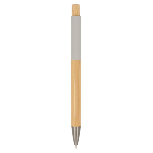 Pióro kulkowe Madrid bamboo Szary LT87752-N0061 (3)