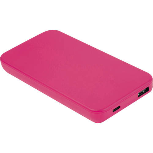 Power bank z ABS z recyklingu 10000 mAh PRESTON Różowy 3549411 (2)