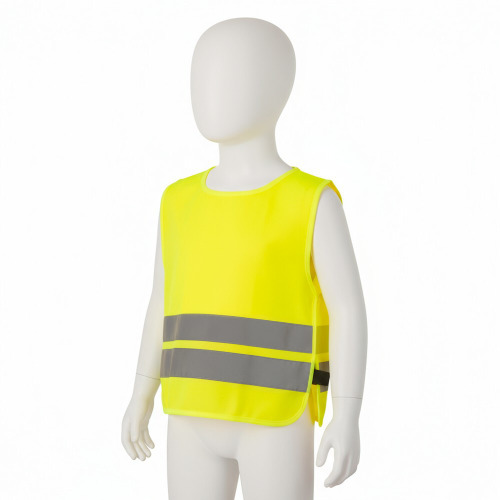 Kamizelka dziecięca odblaskowa | Nestana żółty VA074-08 (6)