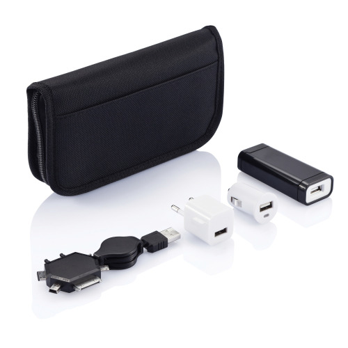 Ładowarka, zestaw Czarny P311.111 