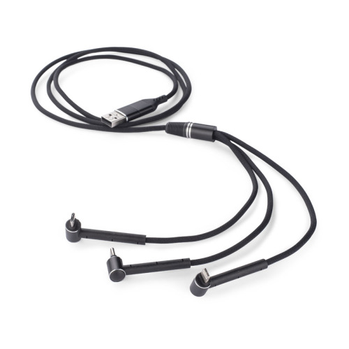 Kabel USB 6 w 1 RICO Czarny 09122-02S (2)