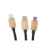 Kabel USB 4 w 1 GLOWIK Czarny 09187-02 (2) thumbnail