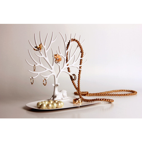 Stojak na biżuterię My Little Deer Biały QL10171-WH (3)