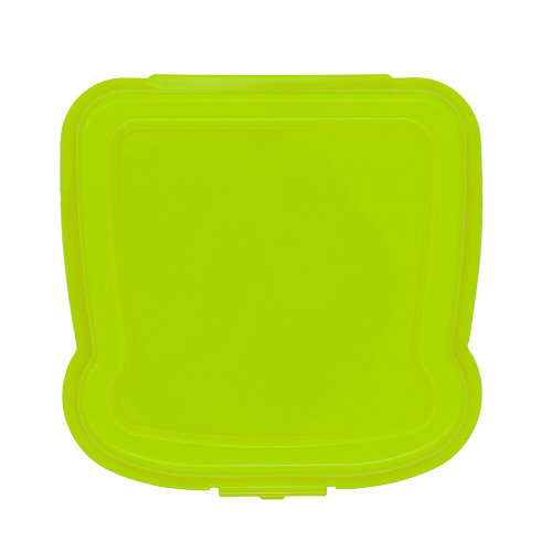 Pudełko śniadaniowe "kanapka" 450 ml | Saffo Jasnozielony VA919-10 (2)