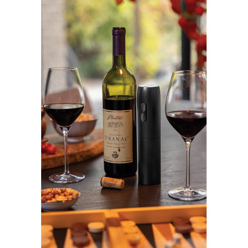 Elektryczny korkociąg do wina na USB Vino Black P911.4201 (4)
