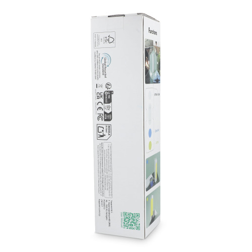 Głośnik White Noise Xoopar Aura wykonany z plastiku z recyklingu Biały LT41317-N0001 (6)