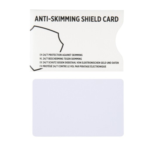 Karta do portfela, ochrona RFID biały P820.523 (2)