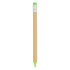 Ekologiczny długopis jasnozielony V1692-10  thumbnail