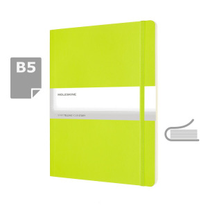 MOLESKINE Notatnik ok. B5 Limonkowy