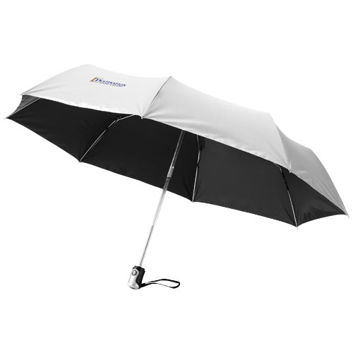 Automatyczny parasol składany 21,5" Alex Srebrny 10901601 (1)