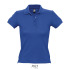 PEOPLE Damskie POLO 210g Niebieski S11310-RB-S  thumbnail