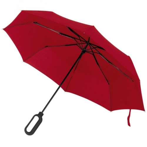 Parasolka manualna ERDING czerwony 088505 