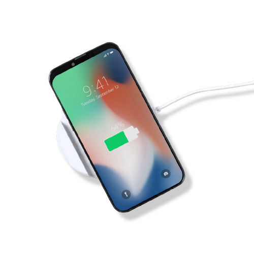 Bambusowa ładowarka bezprzewodowa 15W, stojak na telefon Neutralny V1135-00 (5)