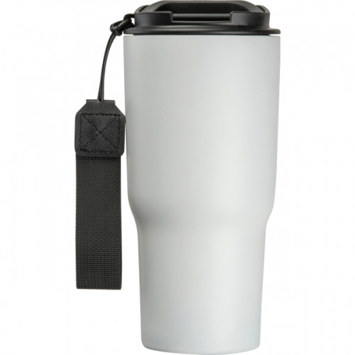 Kubek termiczny 550 ml ze stali z recyklingu DANA Biały 8523906 (6)