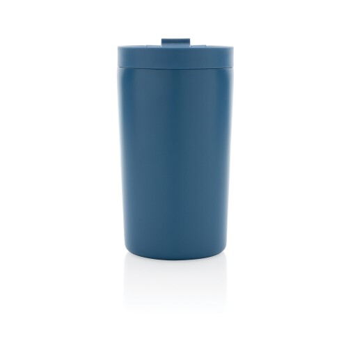 Kubek termiczny 300 ml, stal nierdzewna z recyklingu niebieski P435.095 (3)