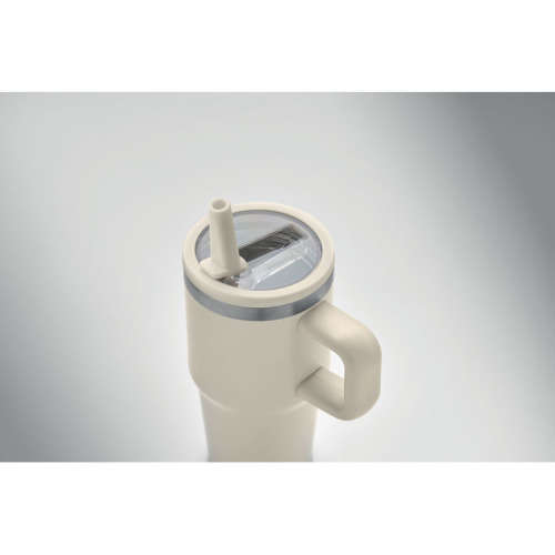 Kubek dwuścienny 500 ml Bezowy MO3170-13 (2)
