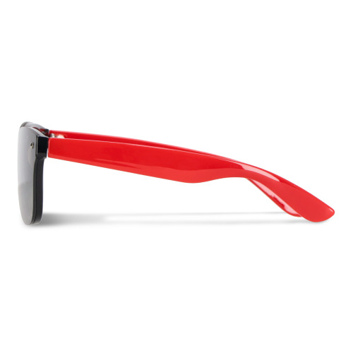 Okulary przeciwsłoneczne Justin R-PC z lustrzanymi soczewkami UV400 Czerwony LT86731-N0021 (2)
