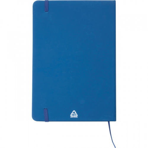 Notatnik A5 w linie z materiałów z recyklingu DOMINIK Niebieski 2526104 (5)