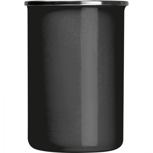 Kubek metalowy emaliowany 550 ml GENE Czarny 8385703 (3)