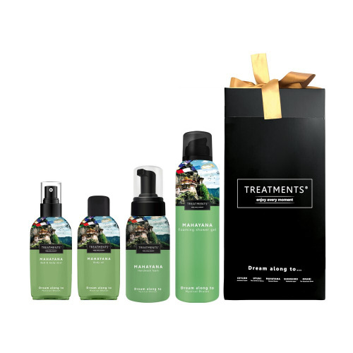 Zestaw kosmetyków Medium TREATMENTS Zielony VTR04-06 