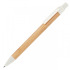 Długopis bambusowy Halle biały 321106  thumbnail